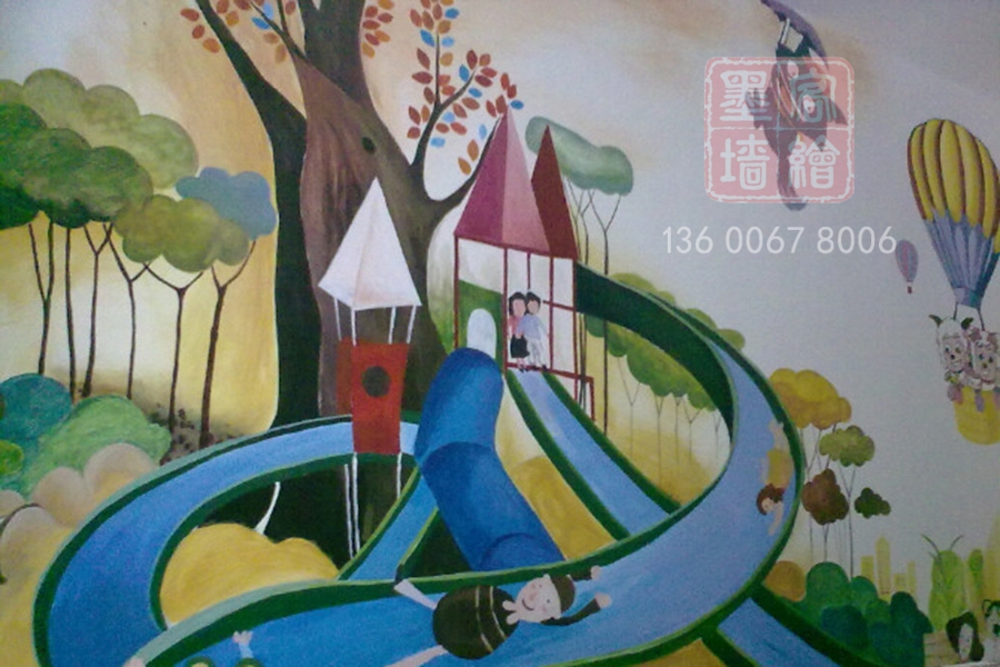 MK_QH183學(xué)校幼兒園墻繪