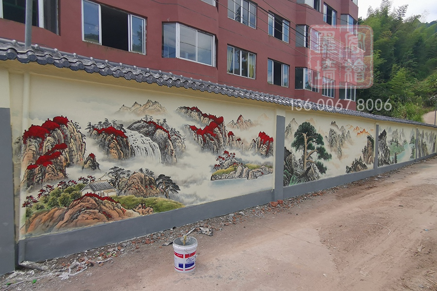 MK_QH211文化墻繪